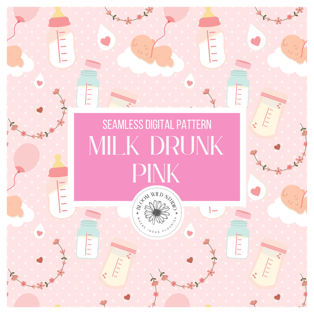 Milk Drunk Pink Seamless