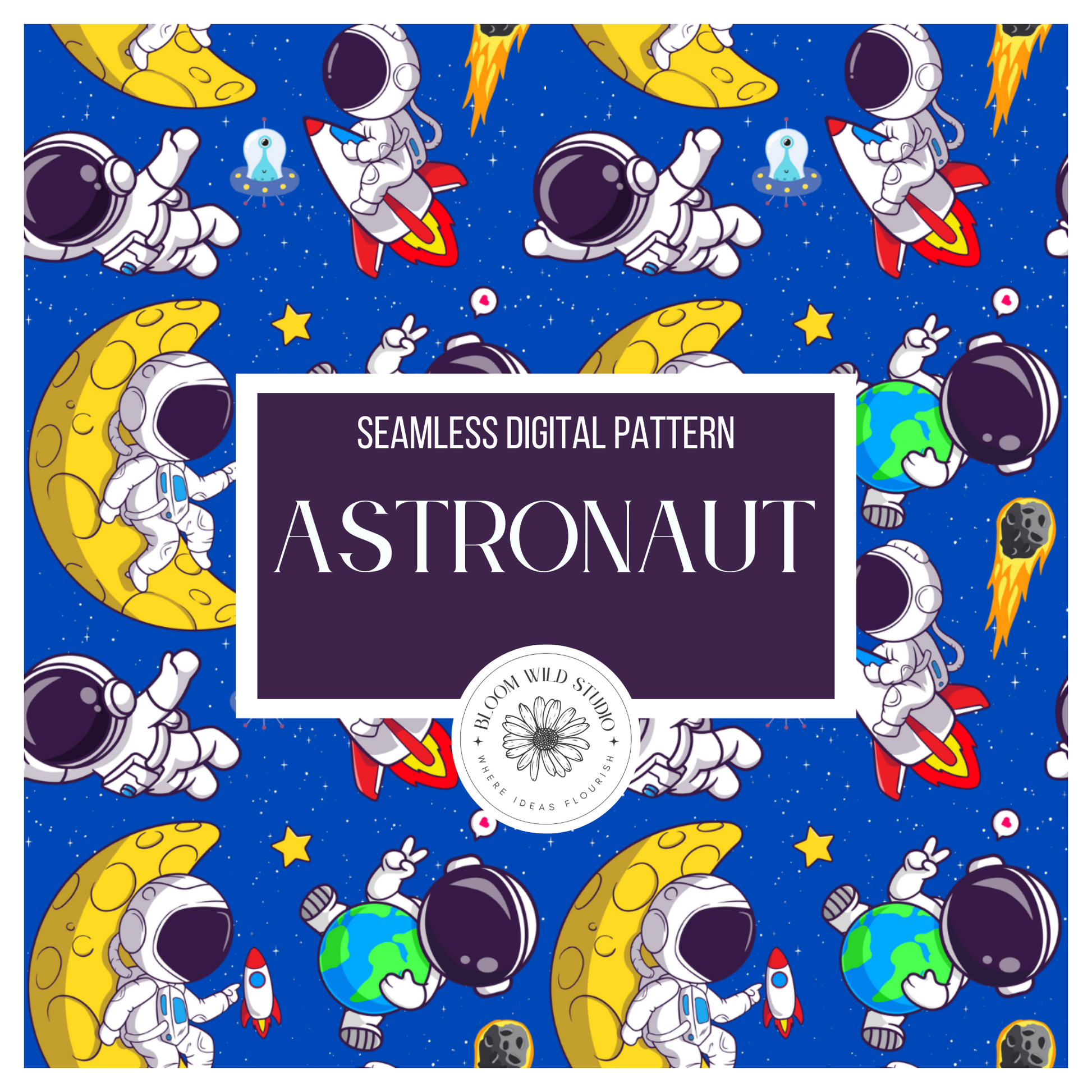 Astronaut Seamless