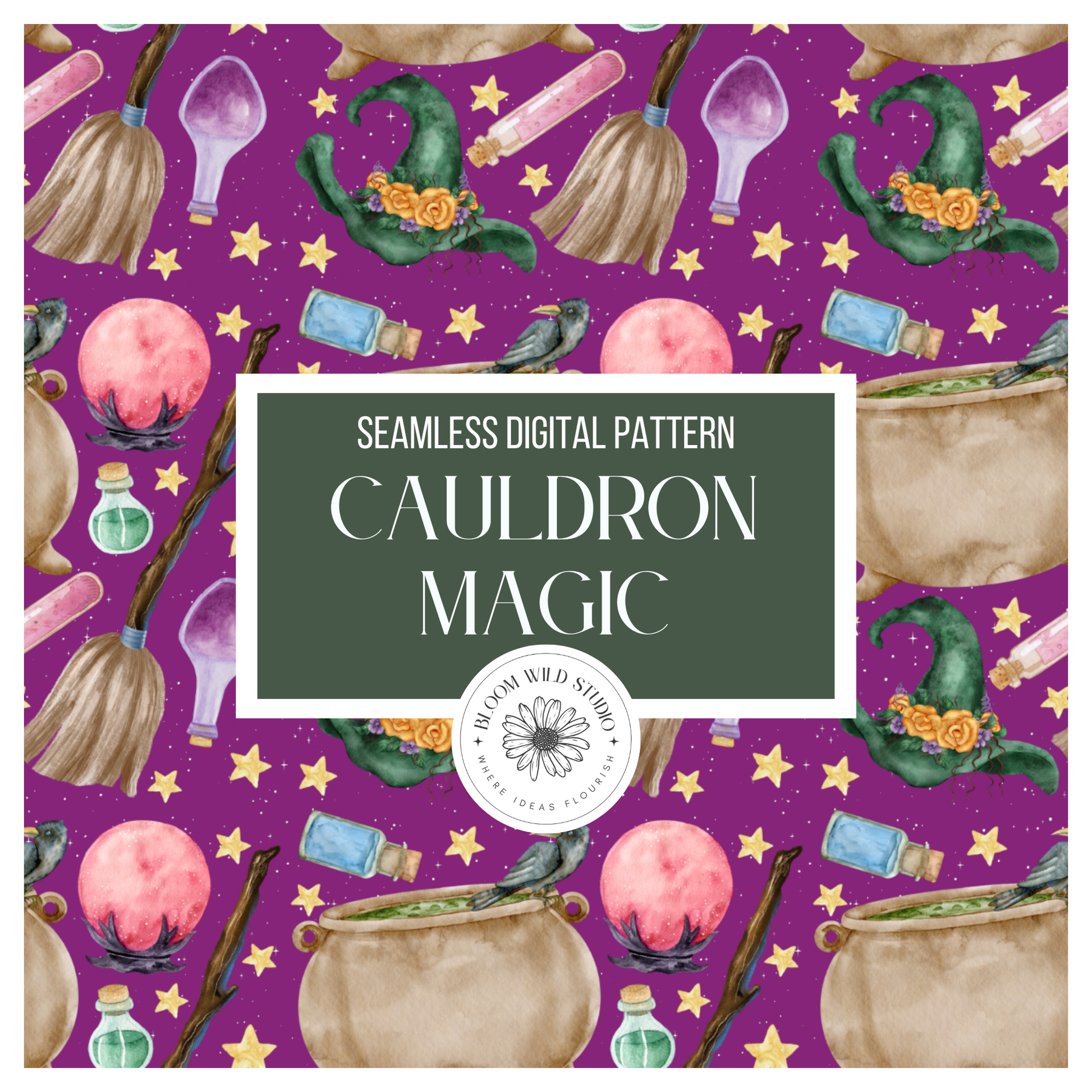 Cauldron Magic Seamless