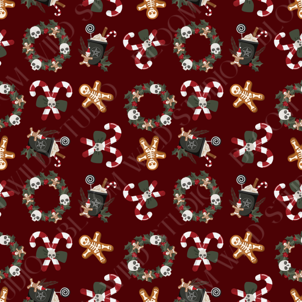 Merry Hexmas Seamless