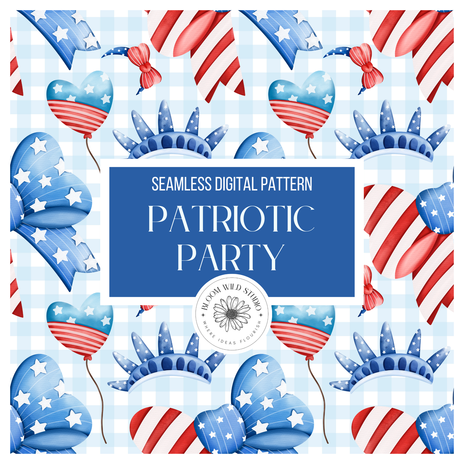 Patriotic Party Seamless