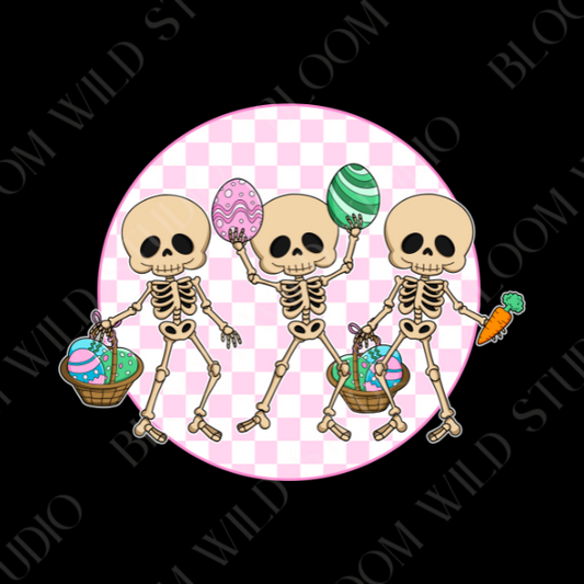 Skeleton Egg Hunt PNG