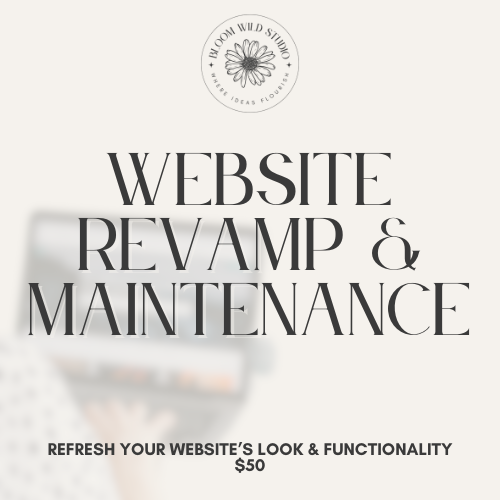 Website Revamp & Maintenance