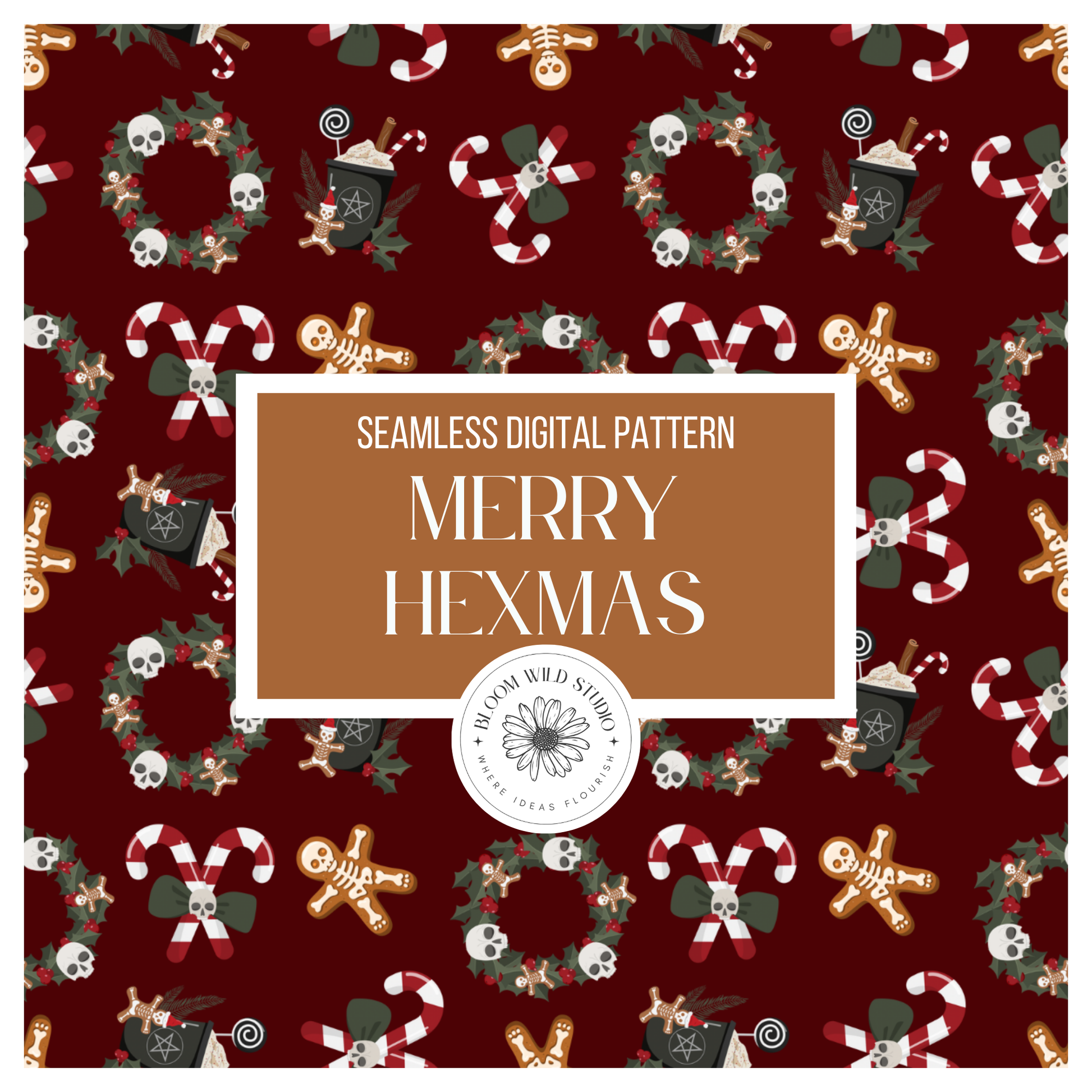 Merry Hexmas Seamless